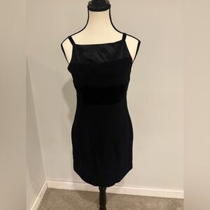 Dave & Johnny Black Mini Dress
